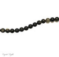 Goldsheen Obsidian 6mm Beads