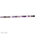 Purple Fluorite 6mm Beads