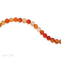 Orange Agate 8mm Beads