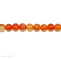 Orange Agate 10mm Beads