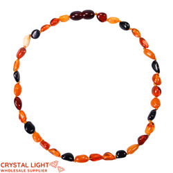 Amber "Teething" Necklaces: Amber "Teething" Necklace - Mixed