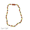 Multi-coloured Amber Teething Necklace