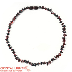 Amber "Teething" Necklaces: Amber "Teething" Necklace - Cherry