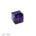 Swarovski Purple Cube