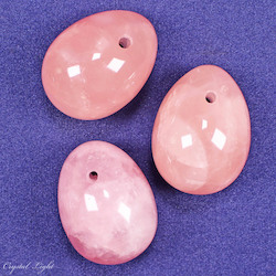 Eggs: Rose Quartz Yoni Egg 30mm