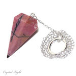 Rhodonite Pendulum