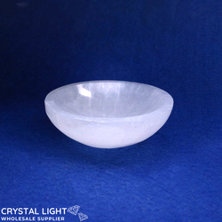 Selenite: Selenite Small Bowl /8cm