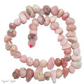 Pink Opal Tumble Beads
