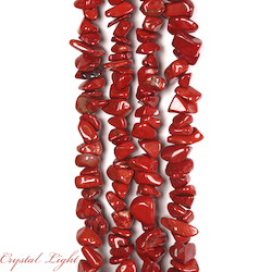Chip Beads: Red Jasper Chip Beads