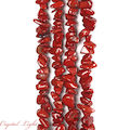 Red Jasper Chip Beads