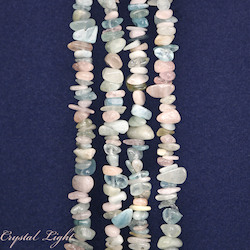 Chip Beads: Morganite & Aquamarine Chip Beads