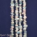 Morganite & Aquamarine Chip Beads