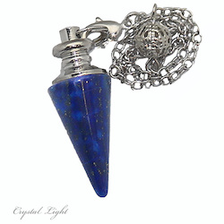 Pendulums: Lapis Lazuli Cone Pendulum