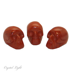 Skulls: Red Jasper Mini Skull