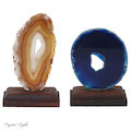 Agate Slice on Stand Lot #4