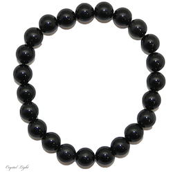 8-9mm Round Bead Bracelets: Rainbow Obsidian 8mm Bracelet