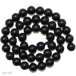 8mm Bead: Shungite 8mm Beads