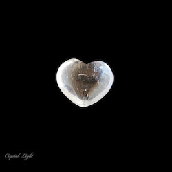 Hearts: Clear Quartz AA Grade Heart