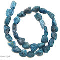 Blue Apatite Rough Beads