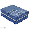 Blue and Gold Lotus Gift Box