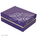 Purple and Gold Lotus Gift Box