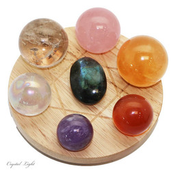 Stands: Wooden Hexagram Stand (12cm)