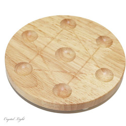 Stands: Wooden Hexagram Stand (15cm)