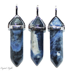 Terminated Pendant: Sodalite DT Pendant
