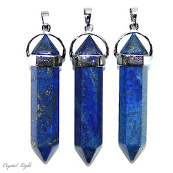 Terminated Pendant: Lapis Lazuli Large DT Pendant