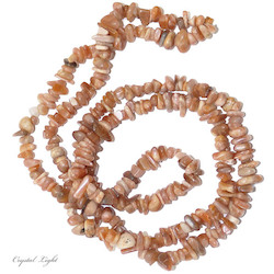Chip Beads: Sunstone Chip Beads