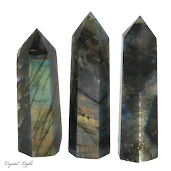 Polished Points By Quantity: Labradorite Polished Point