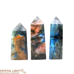 Polished Points By Quantity: Labradorite Polished Point (4-Sided)