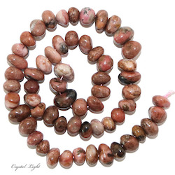 Tumble Beads: Rhodonite Tumble Beads