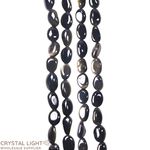 Goldsheen Obsidian Tumble Beads