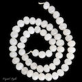 White Moonstone Tumble Beads