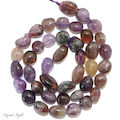 Ametrine & Super 7 Tumble Beads