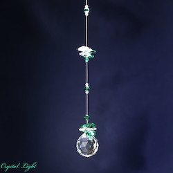 Suncatchers: Ball Drop Suncatcher- Emerald/ 30mm