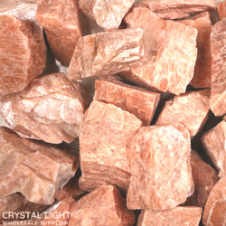 Rough by Weight: Peach Moonstone Rough /250g