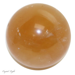 Spheres: Honey Calcite Sphere/ 52mm