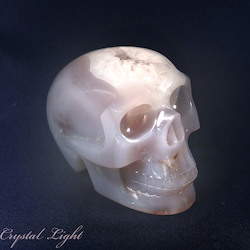 Skulls: Agate Druse Skull
