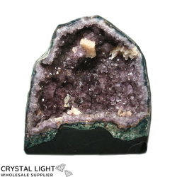 Amethyst Geodes: Amethyst Geode with Calcite