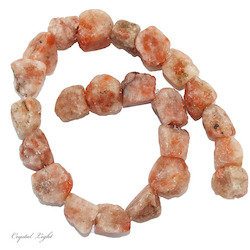 Rough and all other shapes: Sunstone Rough Beads