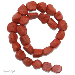 Rough and all other shapes: Red Jasper Rough Beads