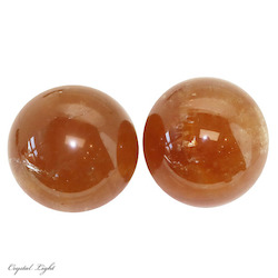Spheres: Honey Calcite Sphere/ 72mm