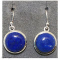 Lapis Lazuli S/S Round Earrings
