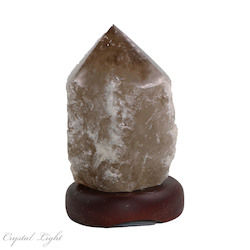 Other Gift Items: Smokey Quartz Large Point Lamp