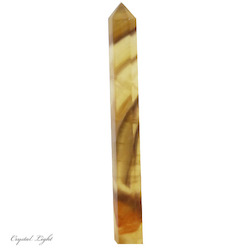 Single Point Listings: Yellow Fluorite Polished Point