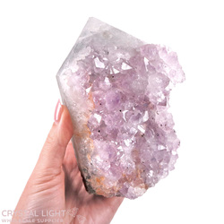 Rough Cut Bases: Amethyst Druse Point