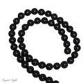 Black Obsidian 8mm Beads