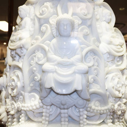 Decorative Sculptures: Gautama Buddha Carving X-Large